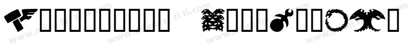 Tensentype ChaoHeiJXi Bold字体转换
